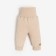 Children's pants minku, beige color, height 62-68 cm