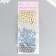 Beads for creativity tree "Gamma rain" d-0.8 cm, 4 colors x 10 g