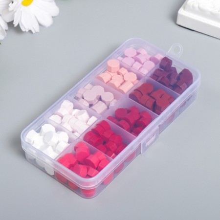Surgus set "from pink to red" matte 10 colors 12.7x6.5x2 cm-5