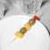 Skewers "Puff Heart", 12 cm, set 25 pcs
