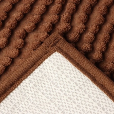 Set of bathroom rugs Ethel Bukley Color Coffee 2 pcs, 38x58 cm, 48x38 cm-3