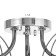 Cellular Bell 3x40W e27 chrome, black chrome 57x57x22 cm