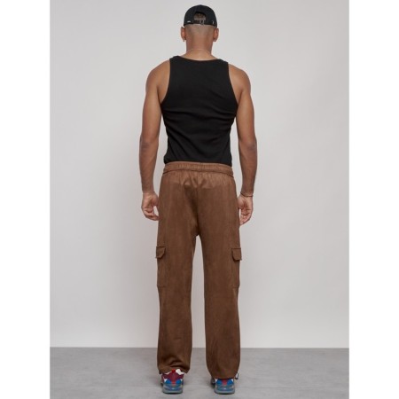 Sports pants, size 52, brown color-14