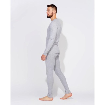 Male thermal underwear (jumper, pants) minku, color light gray melange, size 48-8