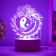 Lamp "Chinese dragon" LED white 14x9.5x16 cm
