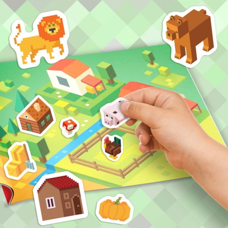 Book 100 Stickers "My Pixel Universe", 8 p.-4