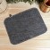 Dark bath rug 43x34 cm