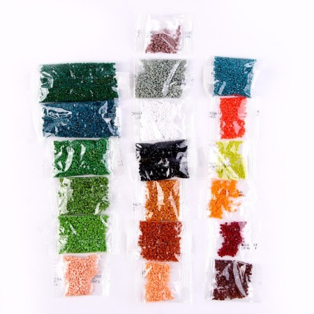 Diamond mosaic 30 × 40 cm, (partial filling) "Tallinn"-3