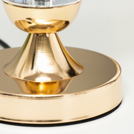 Tilde table lamp 1x40W E27 220V gold 25x25x44 cm Risalux-3
