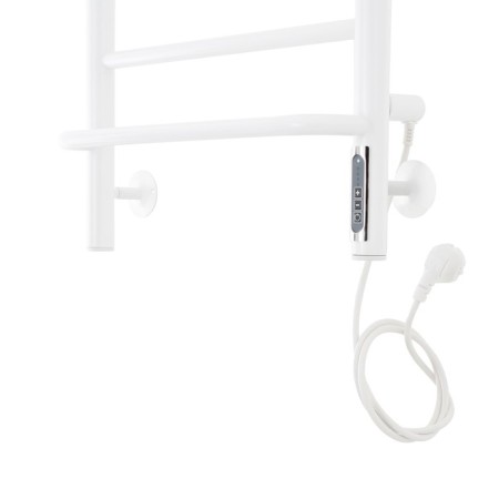 Domoterm electric heated towel rail "Orpheus" P8, 500x800 mm, right, white matte-2