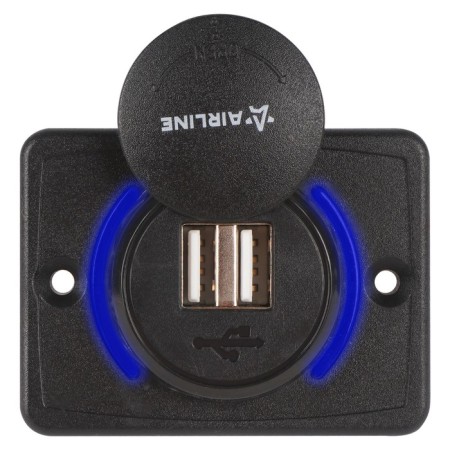 The USB Obvilnaya Roset with 2 ports (5V, 3.1A) AEBJ210-3