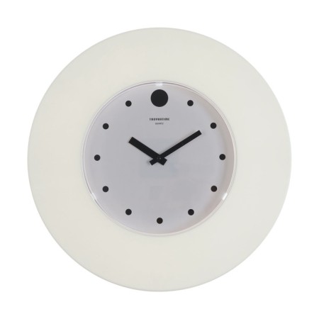 Watch Wall Round "Classics", silent, white rim, D-37 cm, Cypheblat 22 cm