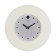 Watch Wall Round "Classics", silent, white rim, D-37 cm, Cypheblat 22 cm