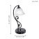 MURCIA 1x40W desktop E14 Black 16.5x16.5x37cm