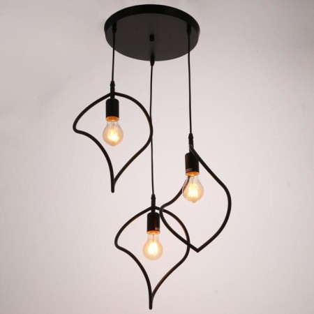 Lamp Bayerlux 40384/3 E27 40W Black 31x31x35-135 cm-1