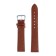 Solomon watch strap, 18 mm, genuine leather, L-20 cm, brown