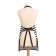 Apron "Ethel: Golden City", 65 × 60 cm, 100 % cotton, sarzha, 190 g/m²