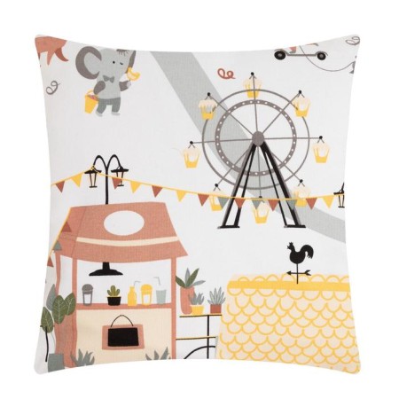 Pillowcase decorative Ethel Fantasy Town, 40 x 40 cm, 100% cotton, mix-7