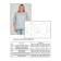 Female blouse, size 60, blue color