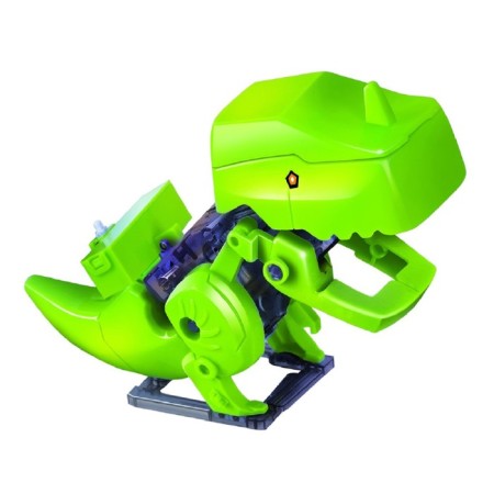 Designer electronic "dinobot" 4 in 1, works from batteries, in the bag