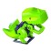 Designer electronic "dinobot" 4 in 1, works from batteries, in the bag