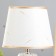 Highway Lamp "Amandin" E14 40W White-gold-zoloto 23x23x35 cm Risalux