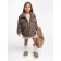 Children's jacket Amarobaby Lama, height 128 cm, chocolate color