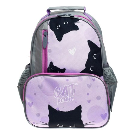 School backpack, 37 x 26 x 13 cm, ergonomic back, calligrata orth "cat"-6