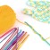 Knitting hook set, d = 0.6-6.5 mm, 12.5/15 cm, 22 pcs, color mix