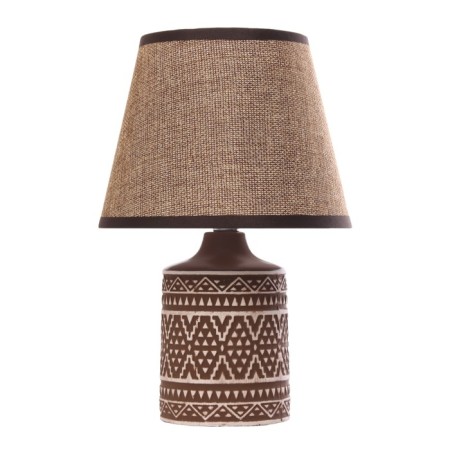 Birlit table lamp E14 40W brown 17x17x27cm-5