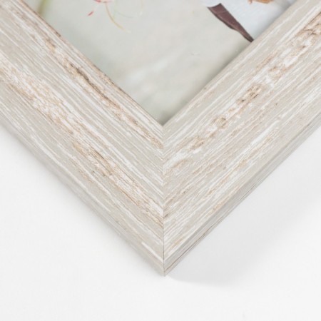 Photo frame plastic in 4 photos 10x15 cm "White Bezh" 21.5x51.5x2 cm-1