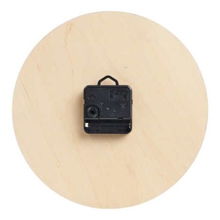 Wall clock, series: interior, "manicure", discrete move, D-23. cm-2