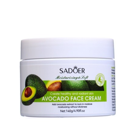 Face cream, moisturizing, with avocado extract, 140 g