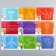 The training tablet "magnetic drawing" fixes, 380 holes, 10 cards
