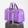 Board Road on Lightning, external pocket, long belt, suitcase holder, lilac color