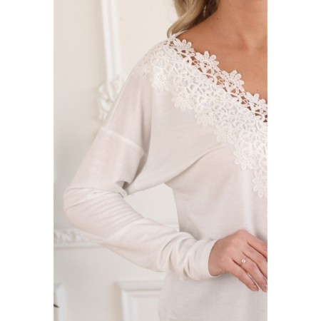 Female pulver, size 50, white color-4