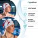 Hat of swimming adult Onlytop "Tricolor", silicone, girth 54-60 cm