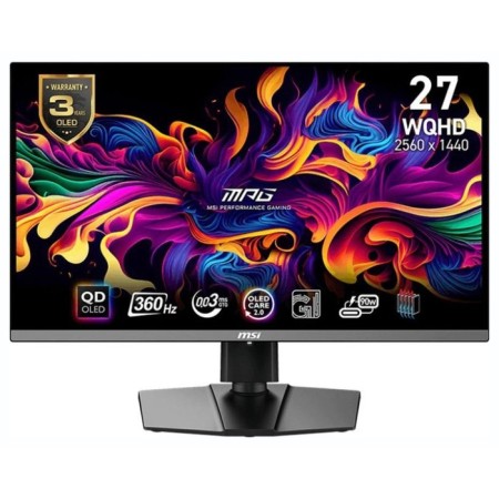 MSI MSI 26.5 "MPG 271QRX QD-OLED Black OLED LED 16: 9 HDMI M/M Matte Has Piv 250CD 17 106855-1