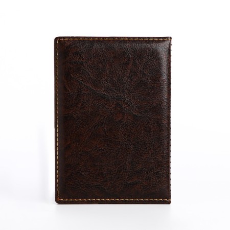 Passport cover, brown color-1