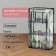 Greenhouse-string 3 shelves (mesh) 46*24*80 cm, PVC film, met. Pipe D-12 mm