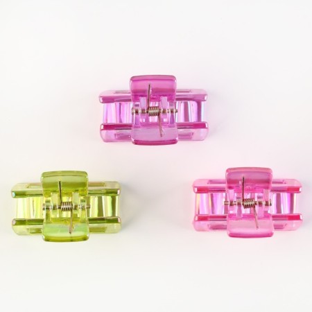 Hair crab 3 pcs. "Tenderness" 4.5 x 2.5 x 2.5 cm-4