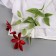 Artificial flowers "Jasmine Home" 60 cm, red
