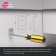 Ersh for the toilet IDDIS SLIDE, 113x103x336 mm, matte glass, chrome