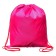 A bag for shoes 420 x 340 mm, calligrata "standard", (soft polyester, density 210 d), raspberry