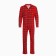 Pajama New Year's male kaftan "cage", red color, size 54