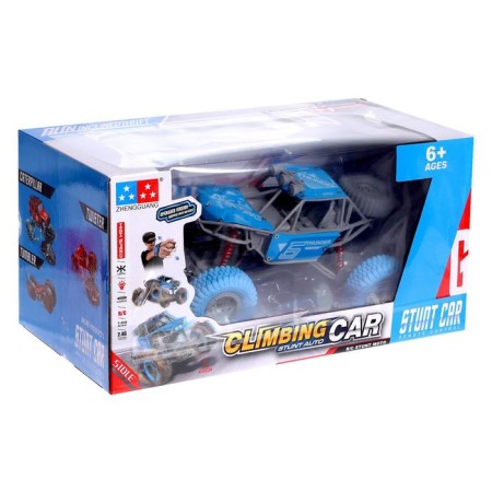 Radio -controlled jeep "Extreme", 1:20, works on the battery, the color is blue-4