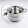 Elis pan, 4.5 l, d = 22 cm, capsule, glass cover