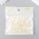 Beads for creativity Plastic "Pearl Invaluity shells" set 40 pcs 0.5x1.2x1.5 cm