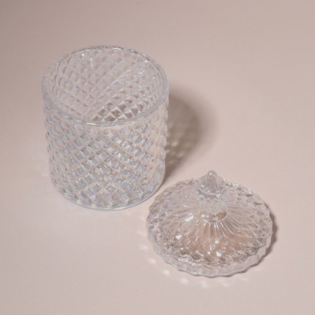 Organizer for storage, 1 section, with a lid, d = 8.5 × 13.5 cm, the color is transparent-4