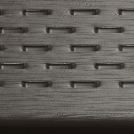 Sofit with central perforation Döcke chocolate-1